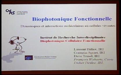 Biophotonie cellulaire fonctionnelle
