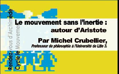 Le mouvement sans l&#8217;inertie : autour d&#8217;Aristote
