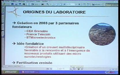 Plateforme &quot; IDEAs lab &quot; MINATEC Grenoble £ recherche sur les usages - L&#8217;intelligence ambiante : des promesses...aux premiers usages