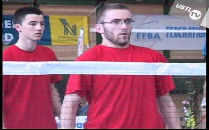 Demi finale Double homme C / Tournoi National de Badminton - Trophée Victor