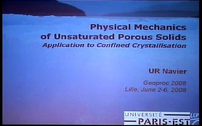 Physical mechanics of in-pore phase transition