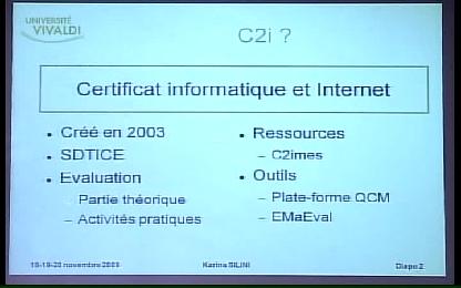 Le numérique et les outils d&#8217;évaluation - Les outils d’évaluation du C2I / Le numérique, catalyseur de nouvelles pédagogies