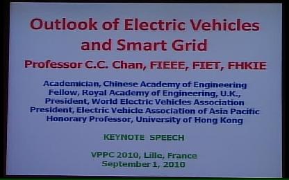 Outlook of electric vehicles and smart grids