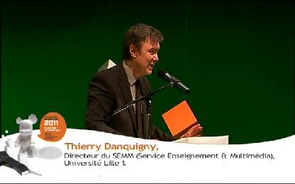 Allocutions -  Inauguration du nouveau bâtiment accueillant le SEMM (Service Enseignement &amp; Multimédia) de l&#8217;Université Lille 1