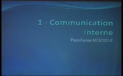 Communication interne : Restitution des groupes de travail de la commission ADIUT - FCA 