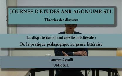 La dispute dans l&#8217;université médiévale