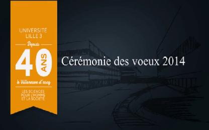 Cérémonie des voeux 2014