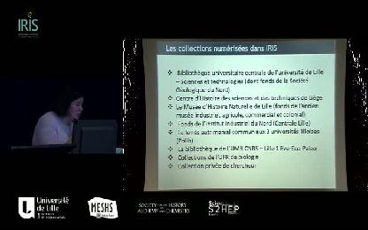 Présentation de la bibliothèque numérique IRIS – Regard sur le passé des sciences modernes