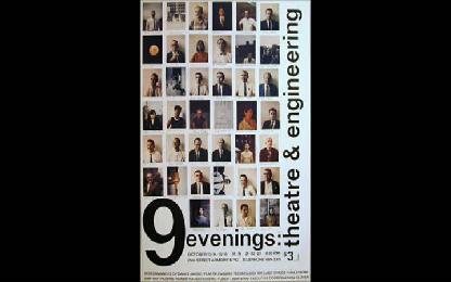 Le cinquantième anniversaire de 9 Evenings: Theatre & Engineering.  Présentation à partir des archives de la manifestation
