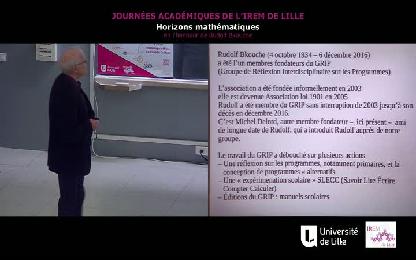 Rudolf Bkouche et l’enseignement des mathématiques 