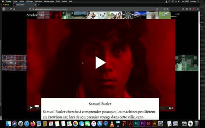 « Bienvenue à Erewhon », projection et lecture performée 