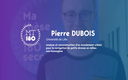 MT180 - Analyse et reconstruction d&#39;un écoulement urbain pour la navigation de petit drone en milieu  non homogène