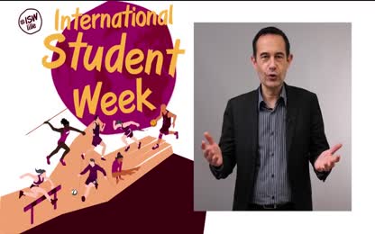Cérémonie d’ouverture de l’International Student Week