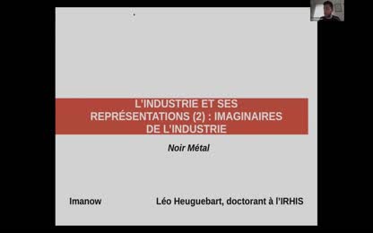 JE Les images de l’industrie - Léo HEUGUEBART - Metaleurop. La Bande dessinée Noir Métal de Jean-Luc Loyer et Xavier Betaucourt
