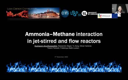 Ammonia-methane interaction in Jet-Stirred and Flow reactor: an experimental and kinetic modeling study