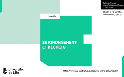 DEUST Environnement et Déchets