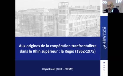 Frontières en débat - Régis BOULAT - La coopération informelle entre les élites économiques muhousiennes et bâloises dans les années 1960