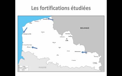La représentation des places fortes septentrionales Du papier à la 3D