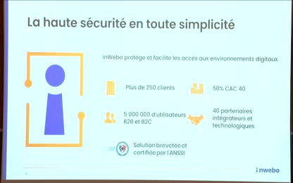Intervention de la société inWebo