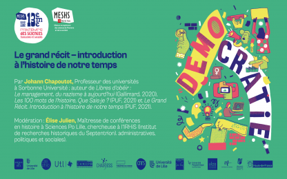 Le grand récit – introduction à l’histoire de notre temps