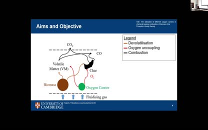 The utilisation of Fe2O3, CuO and SrFeO3-δ oxygen carriers in chemical looping combustion of biomass char