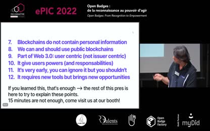 Open Badge V3, Identité décentralisée et gestion de communautés