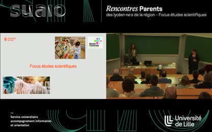 Rencontres Parents des lycéen·ne·s de la région - Focus études scientifiques