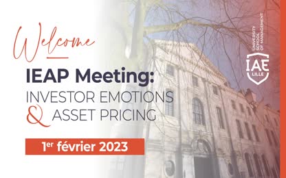 "Anxiety, Excitement and Asset Prices" Keynote Lecture, Richard Taffler