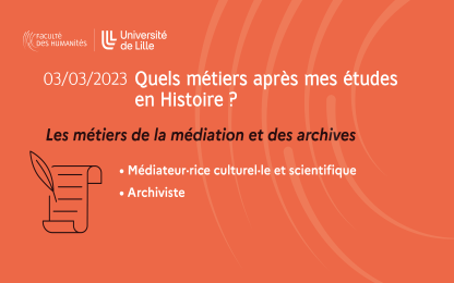 Les métiers de la médiation et des archives