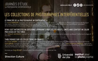 Les collections de photographies interférentielles