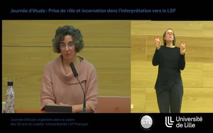 L’incarnation, l’un des trois anneaux du « nœud borroméen » de l’enseignement de l’interprétation et de la traduction LSF/français