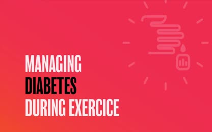 [Bienvenue au labo] Managing diabetes during exercice - An exercise in anticipation