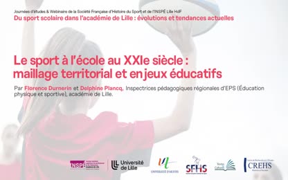 Le sport à l’école au XXIe siècle : maillage territorial et enjeux éducatifs