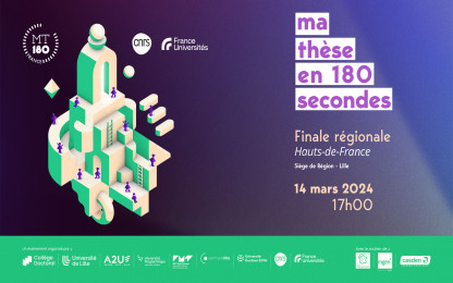Ma thèse en 180 secondes - Finale régionale Hauts-de-France 2024