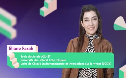 Ma thèse en 180 secondes - Prix du public - Eliane Farah