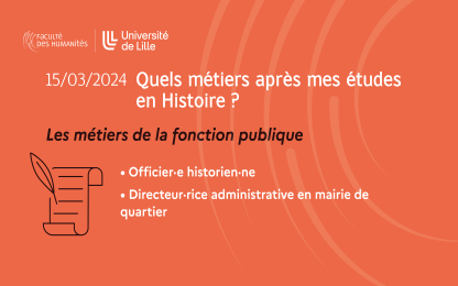 Les métiers de la fonction publique